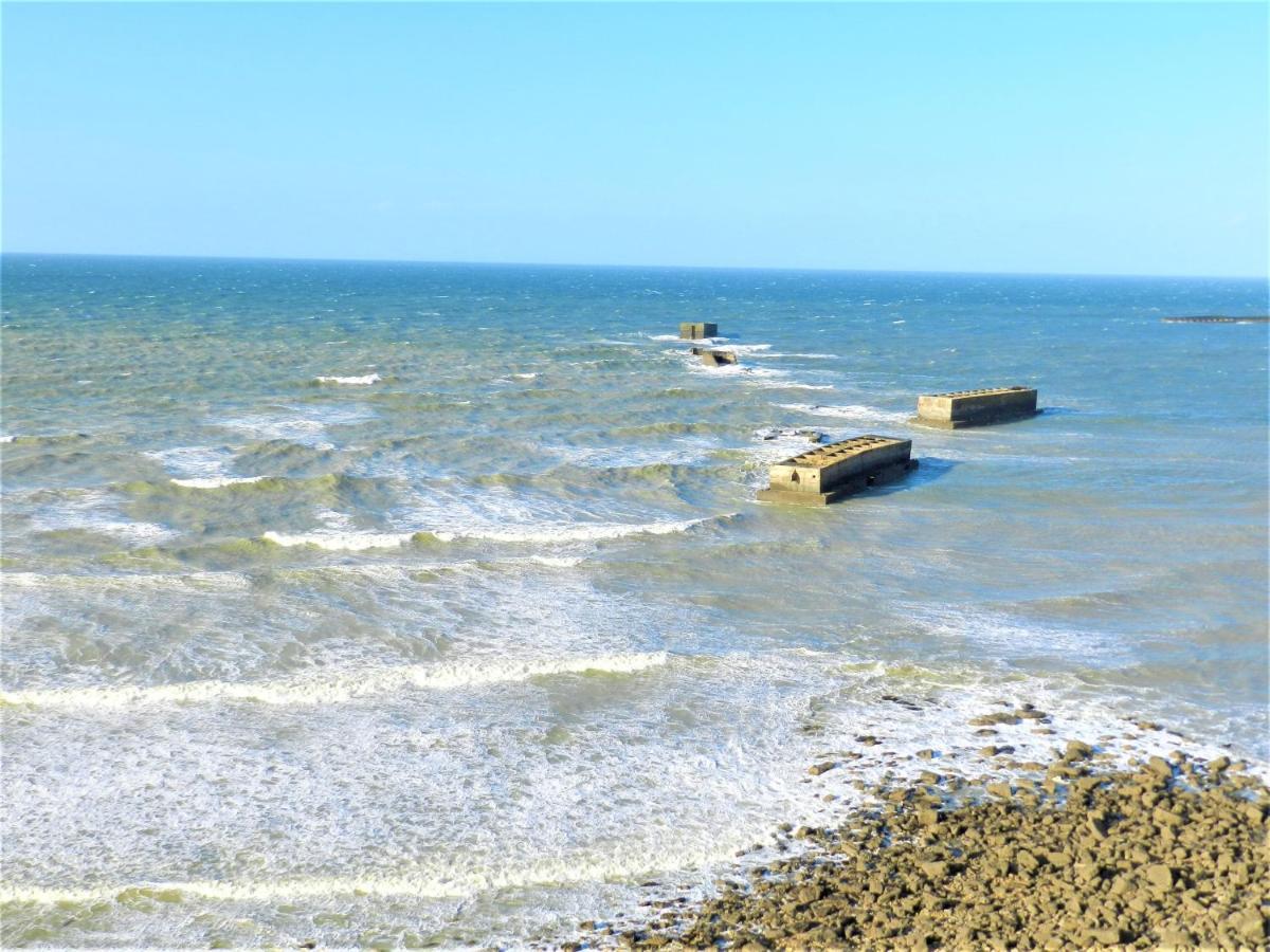 Maison Des Pommiers - Bord De Mer Et Campagne Port-en-Bessin-Huppain Exterior foto